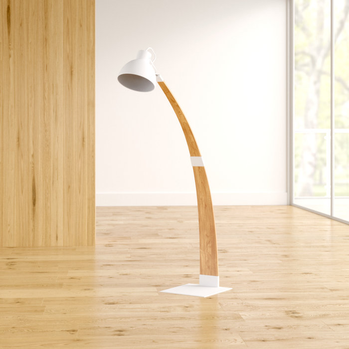 Lucide Curf 143cm Arched Reading Floor Lamp & Reviews Wayfair.co.uk